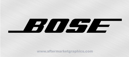 Bose Audio Decals - Pair (2 pieces)